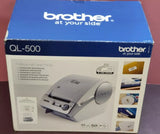 Brother P-touch QL-500W Direct Thermal Printer - Imported from UK