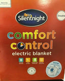 Silentnight Double Size Comfort Control Electric Blanket 120cm x 135cm - Imported from UK