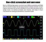 FNIRSI® 1013D Dual Channel Digital Tablet Oscilloscope, 7" Touch Screen 100M Bandwidth 1GS Sampling Rate - Imported from UK