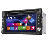 In-dash car stereo with GPS navigation