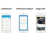 Dragy DRG69 10Hz Bluetooth 4.0 GPS Performance Meter - Imported from UK