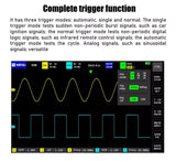 FNIRSI® 1013D Dual Channel Digital Tablet Oscilloscope, 7" Touch Screen 100M Bandwidth 1GS Sampling Rate - Imported from UK