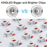 KINGLED King Plus Series 1000W LED Grow Light, Double Chips Full Spectrum with UV & IR for Greenhouse Indoor Plant Veg & Flower - Imported from UK