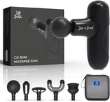 BOB AND BRAD Q2 Mini Massage Gun, Portable Pocket-Sized Deep Tissue Percussion Muscle Massager Gun, Ultra Quiet Massage Gun with Carry Case - Imported from UK