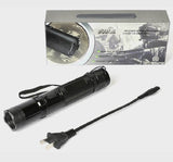 910A Self Defense Electric Strong Power High Voltage Flashlight Torch, Stun Gun LED Light, Security Protection Self-Defense Tools - Imported from UK
