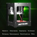 Meterk Laser Engraver Portable USB Wireless BT4.0 Art Craft DIY Mini Engraving Printing for iOS Android Windows PC (Container Product as it is, No Warranty, No Guarantee, No Return, No Exchange) - Imported from UK