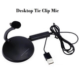 Desktop USB Tie-Clip Microphone - Imported from UK