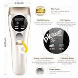 Skey Ipl Hair Removal System For Women Men Permanent Laser Machine 500 000 Painless Flashes Remove