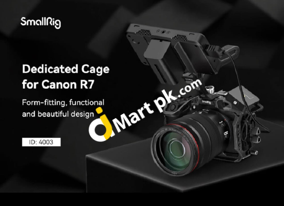 Small Rig R7 Canon SmallRig “Black Mamba” Cage for Canon EOS R7 4003 - Imported from UK ...