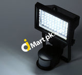 Solar Powered 60 Leds Outdoor Wall Light With Pir Motion Sensor - Imported From Uk