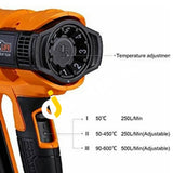 Tacklife 2000W Power Tools Pro-Heat Gun With Adjustable Temperature For Diy Stripping Paint