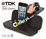 TDK TAC3122N Ultra-Portable Travel Speaker for iPhone / iPod with Folding Design – Imported from UK