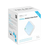 TP-LINK 300Mbps Wireless N Nano Pocket Router, 2.4GHz with Fast Ethernet WAN/LAN Port, Micro USB 2.0 Port - Imported from UK