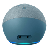 Amazon Echo Dot (5th Gen) with Clock, Vibrant Sound Smart Speaker with Alexa + Wi-Fi & Bluetooth, Great for Bedrooms, Dining rooms and Offices (Twilight Blue) - Imported from UK