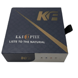 K&F Coptee ZF-M909 Rechargeable Multi-Function OTC Mini Digital BTE Silver Pair Noise Reduction Hearing Aid - Imported from UK