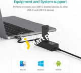 Ucouso 4-In-1 Usb C To 3X 3.0 Hub Type With 60W Power Delivery Charging Port - Imported From Uk
