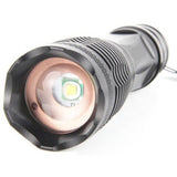 MIKAFEN 1000 Lumen E06 Cree XML-T6 Zoomable LED Flashlight with High, Medium, Low, Flash, SOS (Container Product Without Box) - Imported from UK