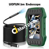 Endoscope Camera Uofun Industrial Borescope 4.5 1080P Hd Ips Screen Ip67 Waterproof With 6 Led