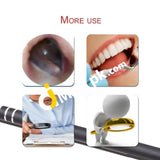 Usb Ear Cleaner Endoscope 2-In-1 Hd Visual Spoon Multifunctional Earpick - Imported From Uk