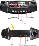 Vehicle Blackbox Dvr With Dual Camera 2.7 Lcd G-Sensor Ir Night Vision Gps High Definition Car Kit