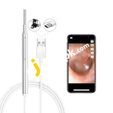 Visual Ear Spoon, Ear Endoscope Otoscope with 3.9mm 720p Camera for Android & PC - Imported from UK