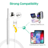 Visual Ear Spoon Endoscope Otoscope With 3.9Mm 720P Camera For Android & Pc - Imported From Uk