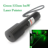 Green Laser Pointer, 1mW 532nm Compact Body with Big Head (Container Product Without Box) - Imported from UK