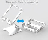 X9 10-15.6" Laptop Stand Ergonomic Aluminum Cooling Adjustable Foldable Laptop Riser Compatible with MacBook Air Pro Dell XPS Lenovo & More - Imported from UK