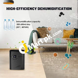 Air Dehumidifier 1200Ml Compact & Portable With 4 Modes Automatic Shutdown Ultra Quiet For Removing