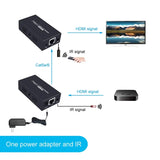 PWAY 60M HDMI Extender 1080p HD Video Receiver with EDID function Supported - Imported from UK
