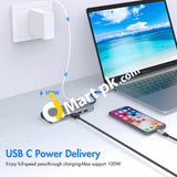 Abiwazy 12 In 1 Multifunction Usb-C Hub - Imported From Uk