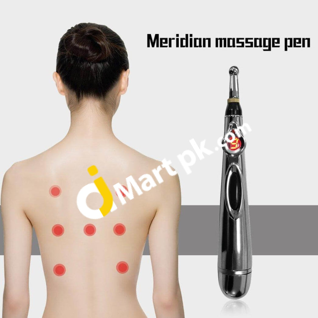 Electric Acupuncture Point Massage Pen Pain Relief Therapy Electronic Meridian Energy Body Head Neck