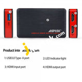 Agptek Usb 3.0 Hdmi Hd Video Capture 1080P 60Fps Game Recorder Box - Imported From Uk