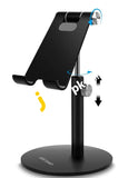 AICase Tablet / Mobile Stand, Universal Adjustable Aluminum Desktop Stand - Imported from UK