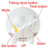 Wireless Hd 1080P Wi-Fi Hidden Camera Alarm Clock Imported From Uk