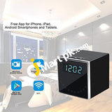 Wireless Wi-Fi Security Camera Clock Hd 1080P Night Vision - Imported From Uk