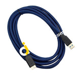 Allreli® Usb 3.0 A Male To Micro B Adapter Cable Premium Gold Plated Super Speed Braided 10Ft 3M -