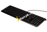 Amazonbasics Wired Uk Qwerty Keyboard - Imported From