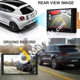 Car Video Navigation System Android 9.1 2 Din 7 1080P Hd Touch Screen Monitor Bt Call Wlan Gps