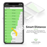 Arccos Caddie Golfs Smart Sensors (3Rd Generation) Featuring Best On Course Tracking System The