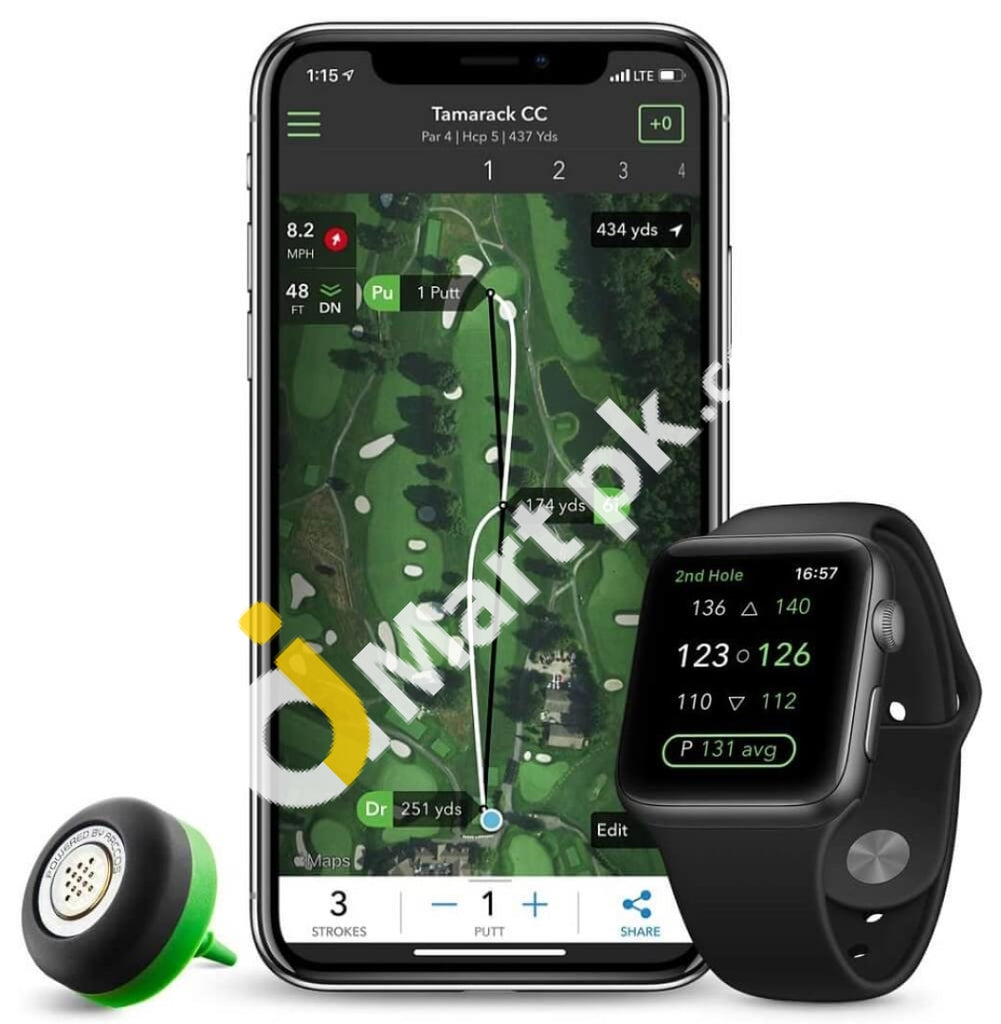 Arccos Caddie Golf's Smart Sensors (3rd Generation) Featuring Golf's B