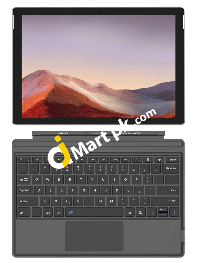 Arteck Hb187 Bluetooth Keyboard With Build-In Touchpad For Surface Pro - Imported From Uk