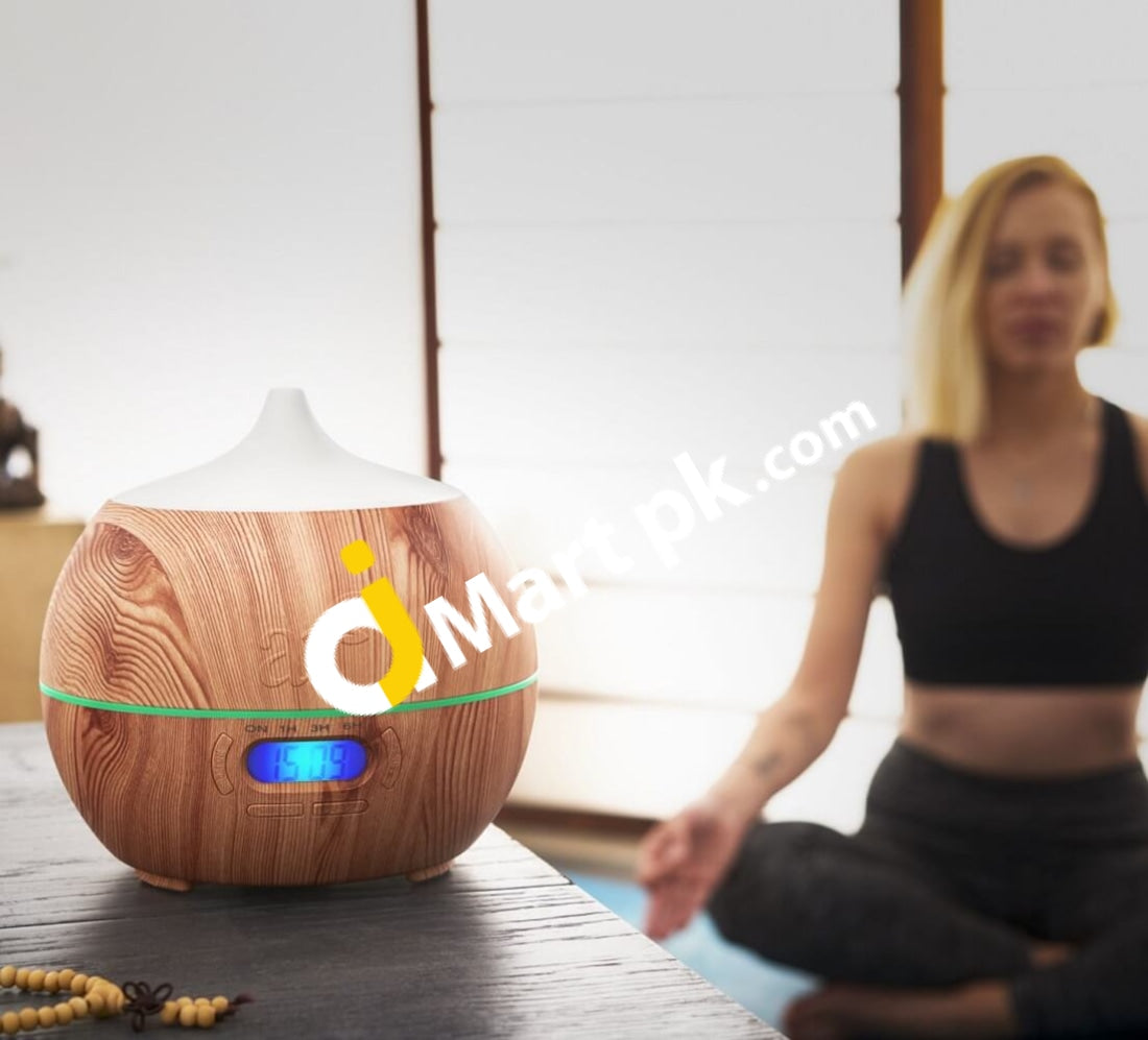 Artnaturals Essential Oil Aromatherapy Diffuser & Cool Mist Humidifier With Bluetooth Speaker Clock