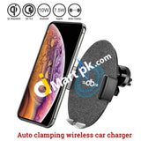 Audbos Automatic Clamping Wireless Car Charger Mount 10W Qi Smart Sensor For Qi-Enabled Phones -