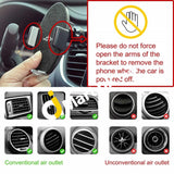 Audbos Automatic Clamping Wireless Car Charger Mount 10W Qi Smart Sensor For Qi-Enabled Phones -