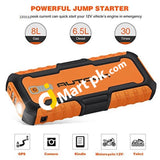 Car Jump Starter Autown 21000Mah 1500A Peak 12V Auto Battery Booster With Quick Charge Jumper Cables