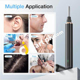 Ear Wax Remover Awelor Wireless Otoscope With 6 Leds Ip67 Waterproof 1296P Hd Wifi Endoscope -