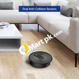 Bagotte Smart Self-Charging Robotic Vacuum Cleaner Upgraded 1500Pa Strong Suction Super Quiet Auto