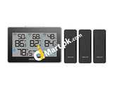 Baldr Digital Wireless Weather Station With 3 Remote Sensors For Indoor And Outdoor - Imported From