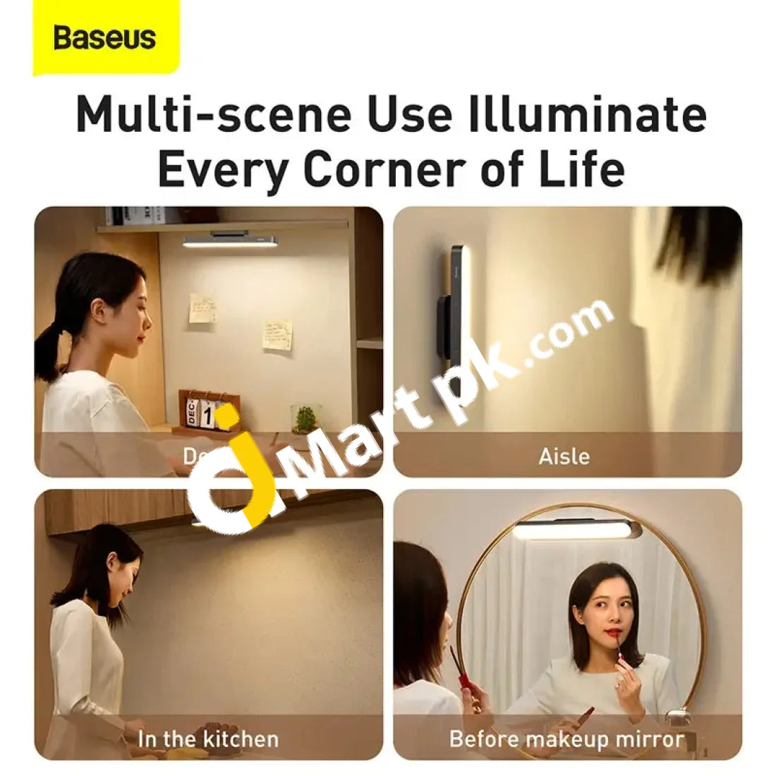 Baseus Magnetic Dimming Charging Desk Lamp - Imported From Uk
